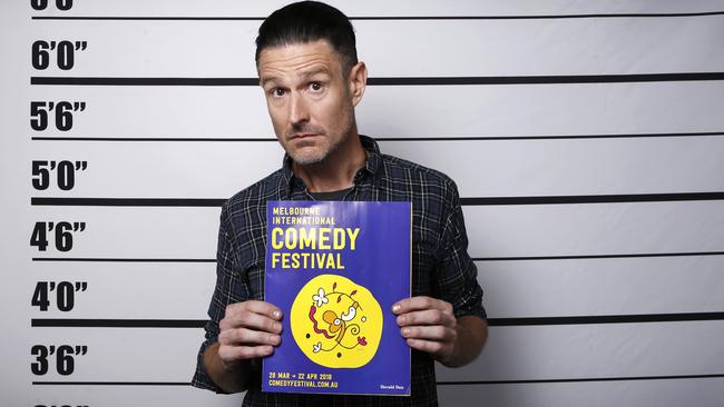 Did you grab your <i>Herald Sun </i>Comedy Festival program? Wil Anderson’s show ‘Wilegal’ will reference his infamous Wagga airport arrest. Photo: David Caird