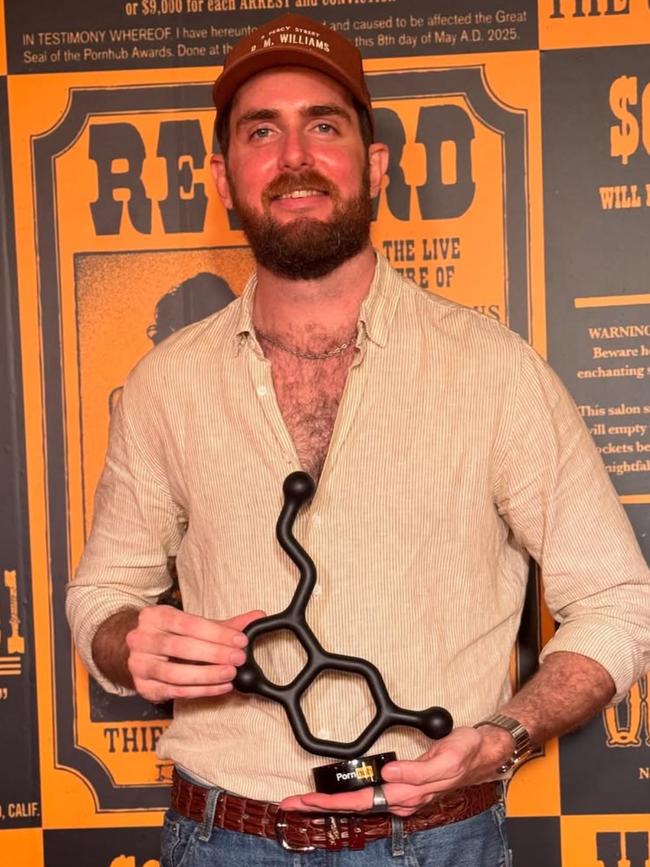 He's even won awards. Picture: Instagram