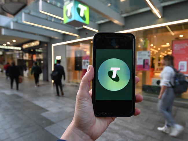 ADELAIDE, AUSTRALIA - NewsWire Photos MAY 4, 2021: Generic shots of Telstra infrastructure in Rundle Mall. Telstra Corporation Ltd has paid an infringement notice of more than $1,500,000 after the Australian Communications and Media Authority (ACMA) found it failed to provide consumers with the opportunity to keep their existing local phone number when changing telcos, known as local number porting.  Picture: NCA NewsWire / Naomi Jellicoe