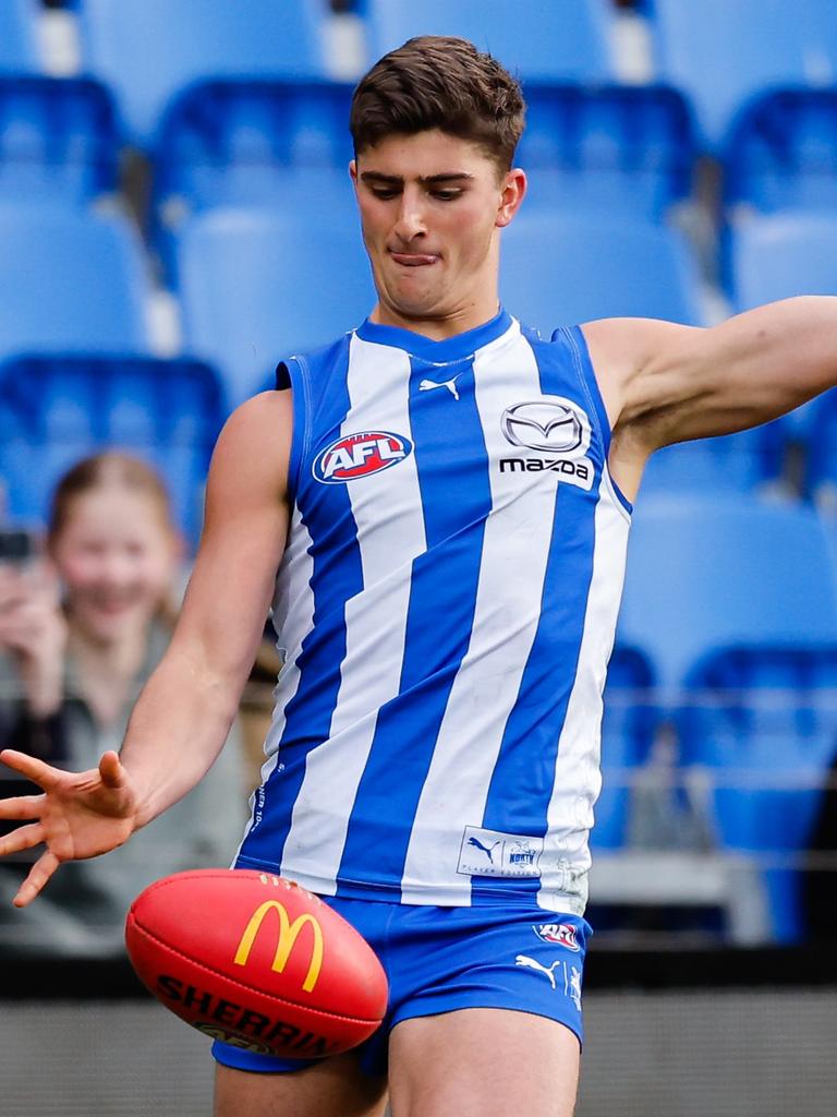 Harry Sheezel did not make the final team. Picture: Dylan Burns/AFL Photos via Getty Images