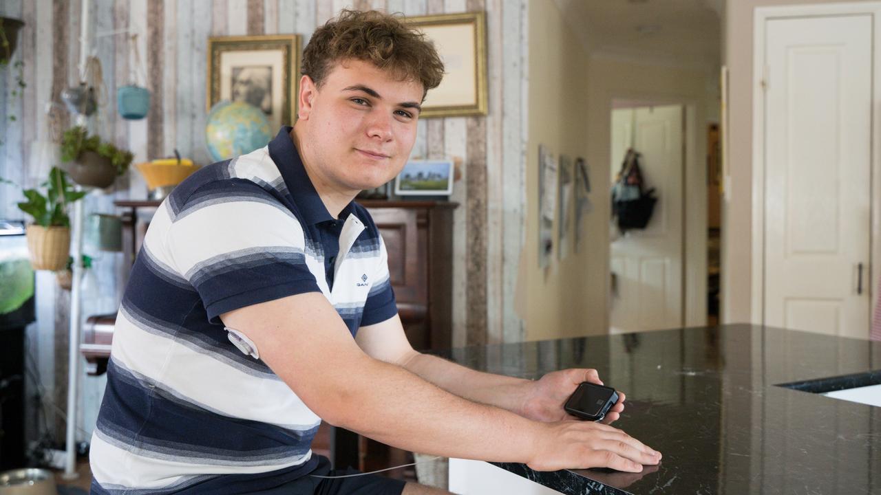 Year-12 graduate Fred Turner will study nursing next year following his desire to share his story of living with Type 1 diabetes and help other regional Australians get continued support for the condition. Picture: Christine Schindler