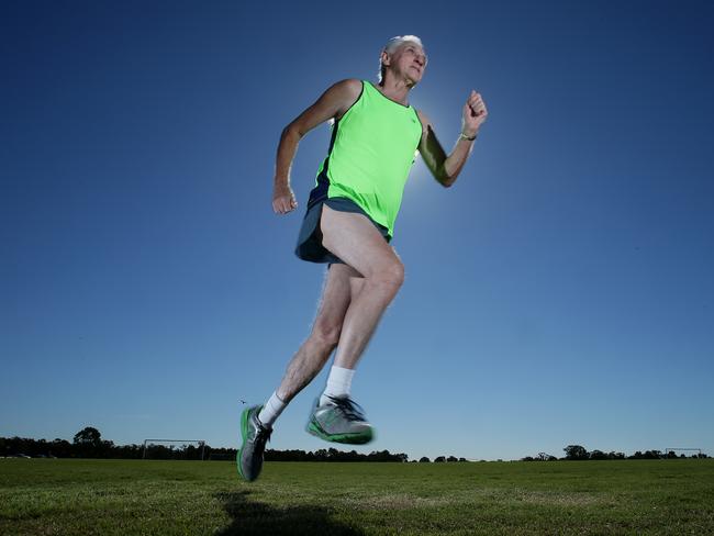 Sean O'Hara is running his 22nd GC Marathon at the age of 77. Pic Peter Wallis