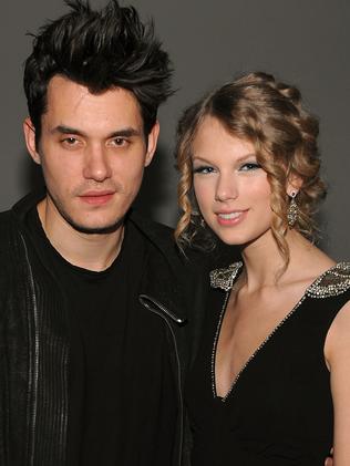 Taylor Swift has dated a string of famous men, including John Mayer. Picture: Getty