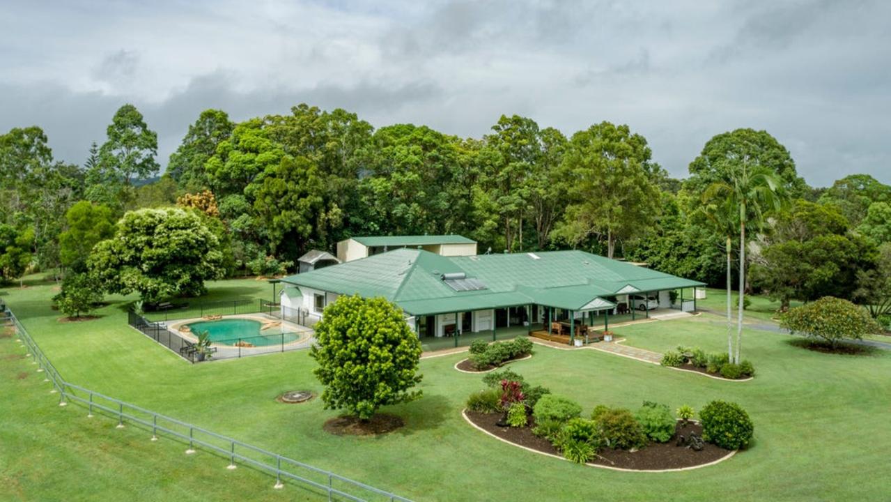 This Worba Lane home at Tinbeerwah on 8.3ha sold for $3.2m in March, 2022. Picture: Realestate.com