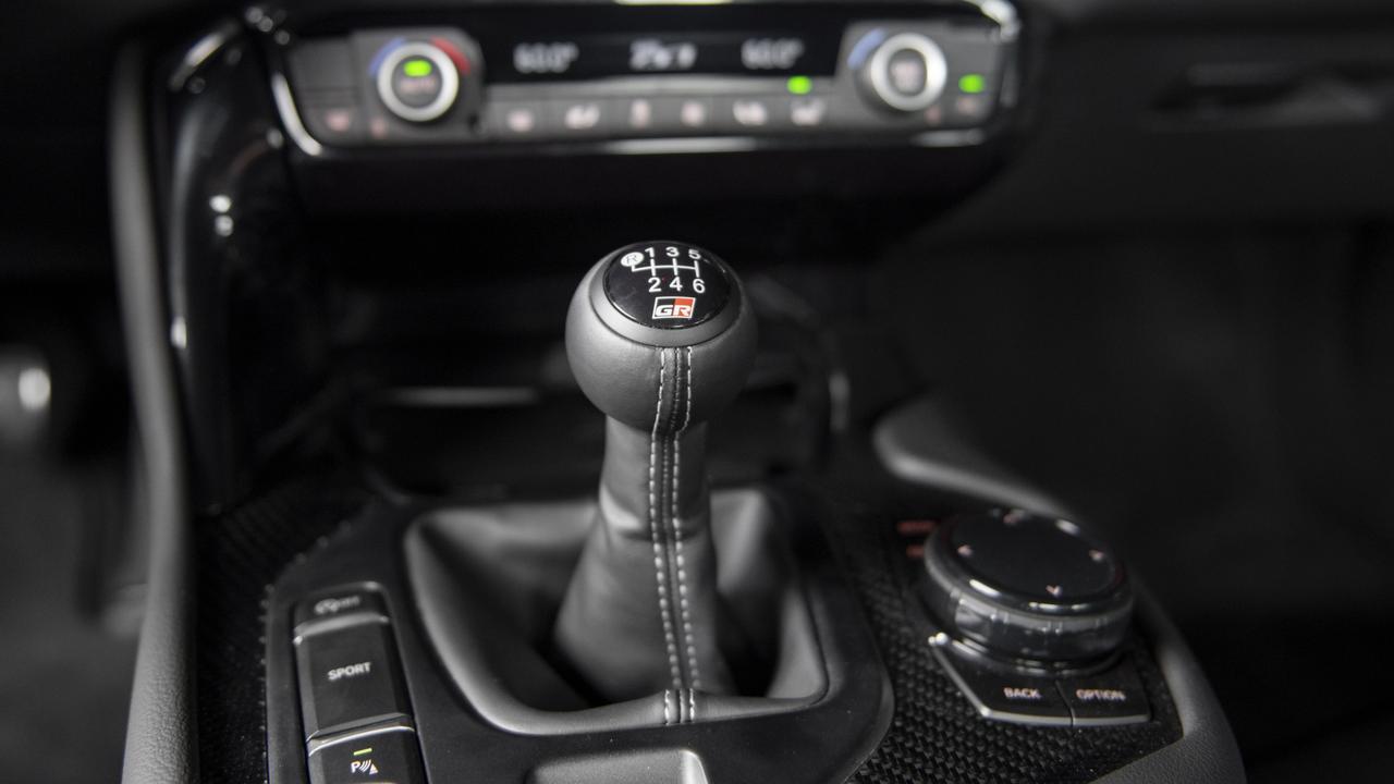 And it now comes with a manual transmission.