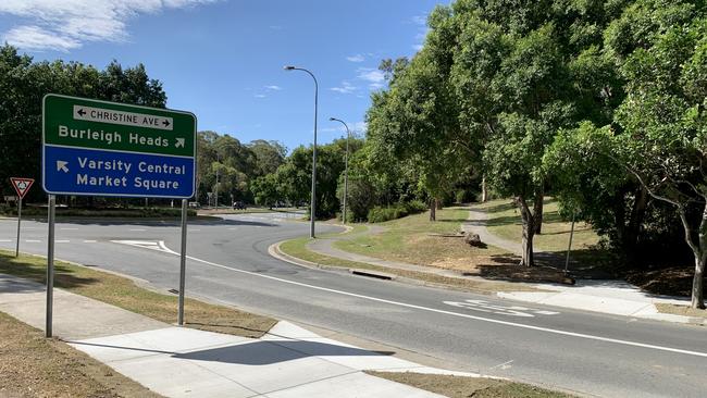 Location of a proposed signalised pedestrian crossing at Christine Ave and Varsity Sound Ave. Picture: Hermann Vorster.