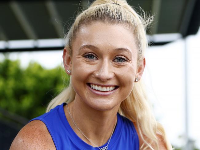 WEEKEND TELEGRAPHS SPECIAL NOVEMBER 11, 2024, PLEASE CONTACT PIC EDITOR NICOLA AMOROS BEFORE PUBLISHING. Olympian Jess Hull at the Kerryn McCann Athletic Centre in Wollongong. Picture: Jonathan Ng