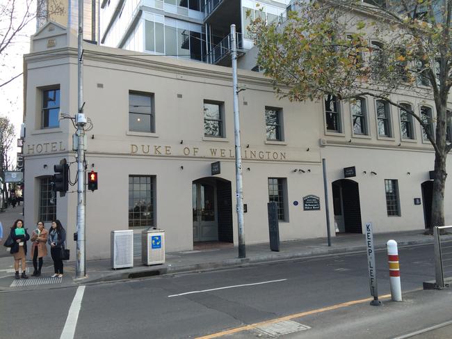 The Duke of Wellington Hotel in Melbourne is one of the pubs owned by Australian Venue Co.