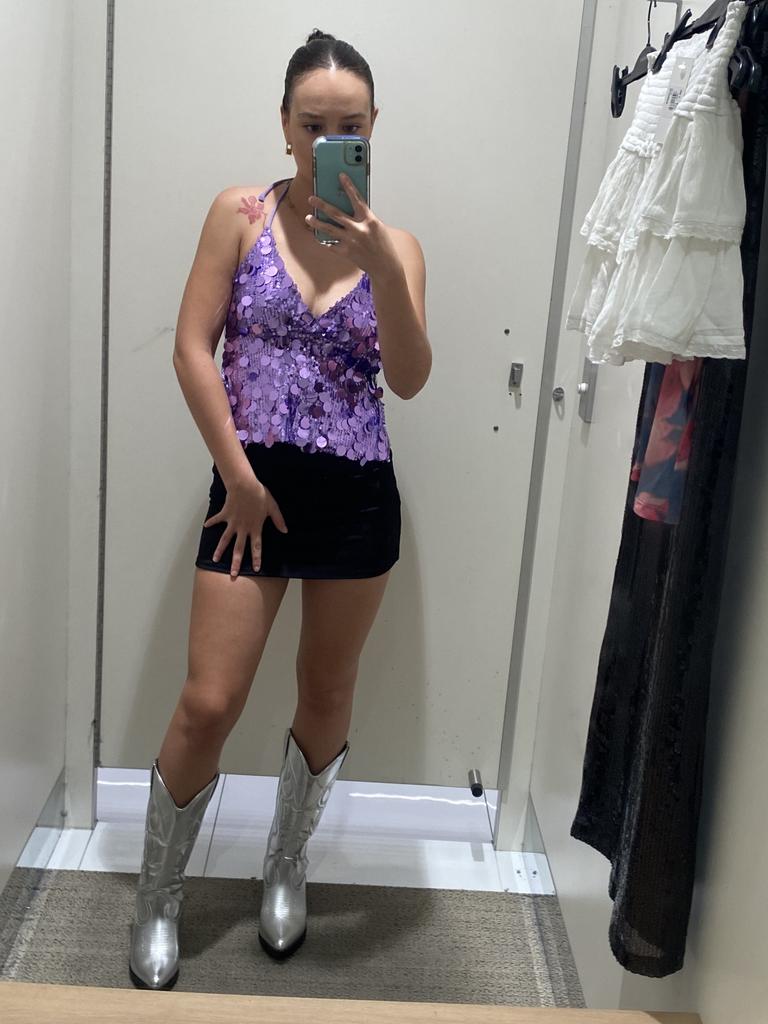 Glassons’ sequin top sold out in less than five minutes. Picture: NCA NewsWire