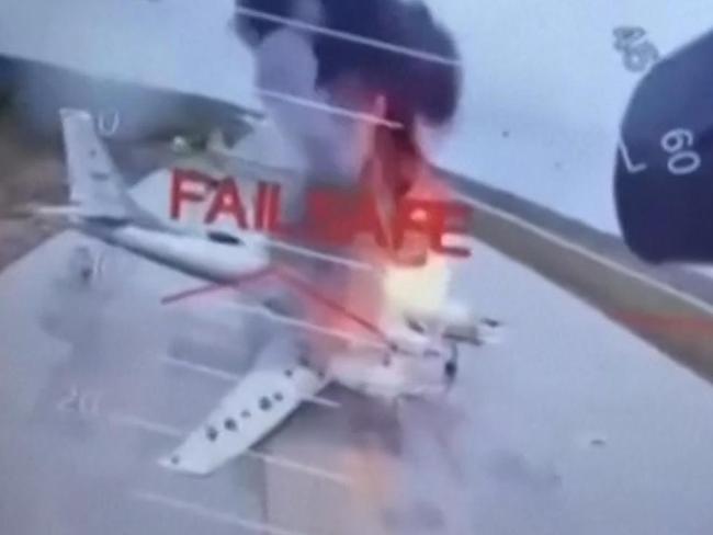 Ukraine Launches Drone Attacks on Russia, Destroying Over 40 Warplanes