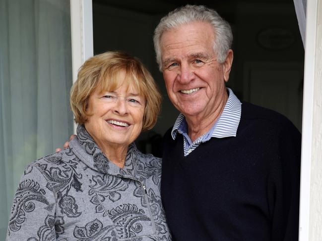 Jerry and Gloria Newell were aboard the Ruby Princess cruise in Australia and both got coronavirus. Picture: Clint Brewer Photography