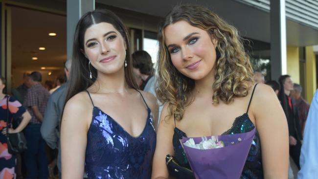 Aveli and Lais at the Maleny State High School formal on November 16, 2022. Picture: Sam Turner