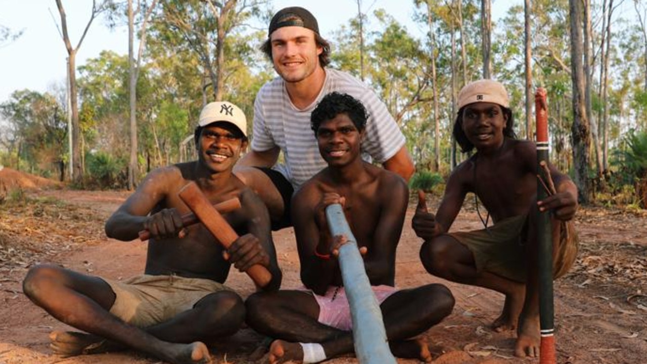 Angus Crichton in Arnhem Land.