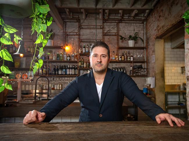 Panama Dining Room owner Luke Stepsys. Picture: Mark Stewart