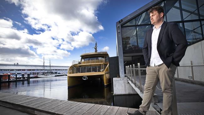 TICT CEO Luke Martin at Hobart. Picture Chris Kidd