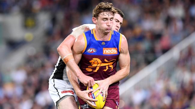 Harris Andrews should come back into the Brisbane side if fit. Picture: Getty Images