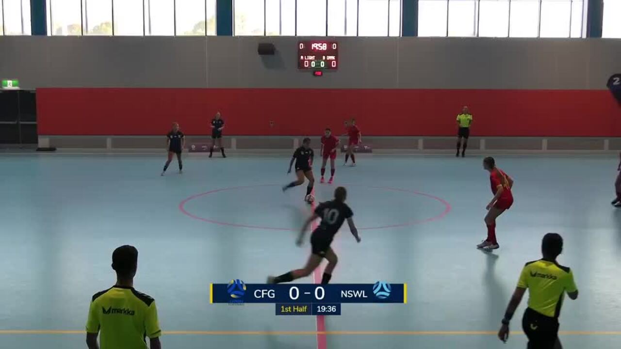 Replay: Football NSW Lightning v Football South Australia (U17 girls) - 2025 National Futsal Championships Day 3