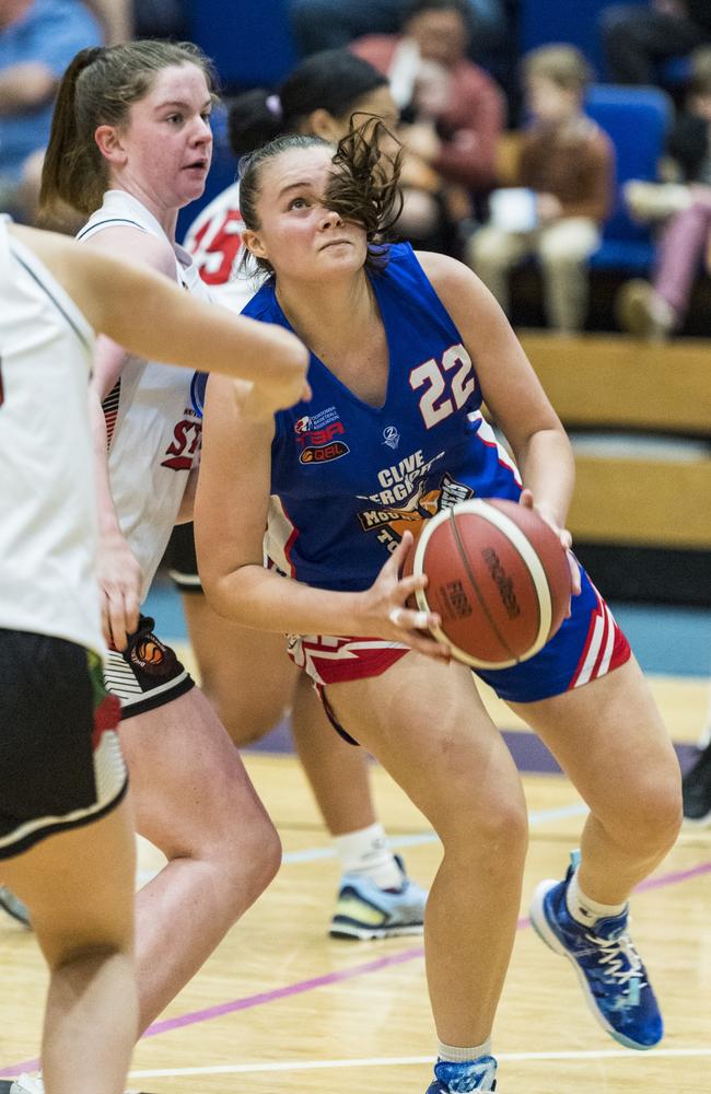 Raquel Spies of Toowoomba Mountaineers. Picture: Kevin Farmer