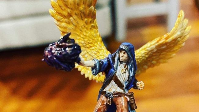 Resin miniature. Photo: Supplied.