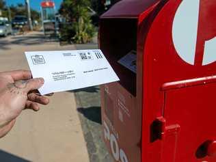 Postal vote. Picture: Trevor Veale