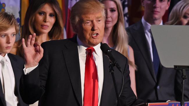 Donald Trump speech: Victory speech for US President-elect | news.com ...