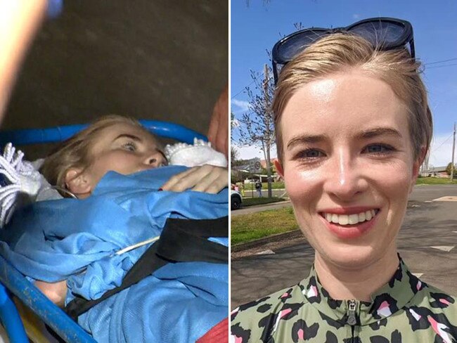 Elizabeth Bay shark attack survivor Lauren O'Neill. Pictures: Supplied