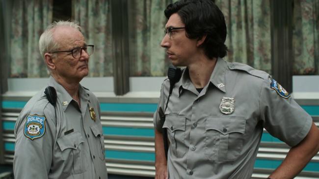 Bill Murray and Adam Driver in The Dead Don't Die