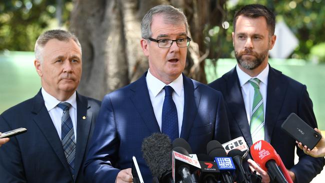 NSW Opposition Leader Michael Daley is promising to send a range of topics to be reviewed. Picture: AAP Image/Joel Carrett