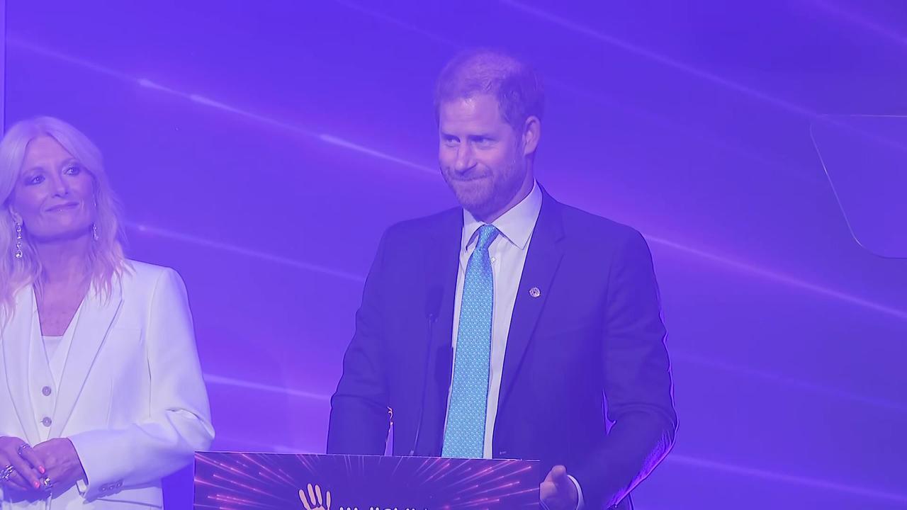 Prince Harry presents award at WellChild Awards in London