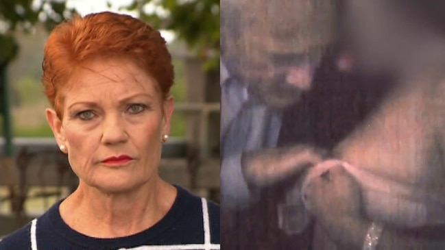 Pauline Hanson accepts Steve Dickson's resignation (Sunrise)