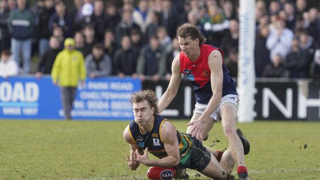 VAFA Premier Men's Grand Final - St Kevin's Old Brighton played at Trevor Barker Oval. Jack Darmody - St Kevins OB.  Picture: Valeriu Campan