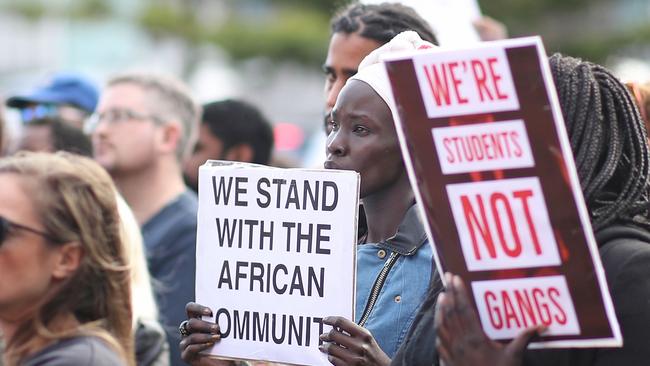 A protest in Melbourne in July this year. Picture: Scott Barbour/Getty Images