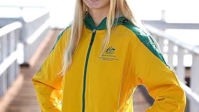 Swimmer Keira Stephens heading to the Para Pan Pacs in Cairns. Picture: Alistair Brightman