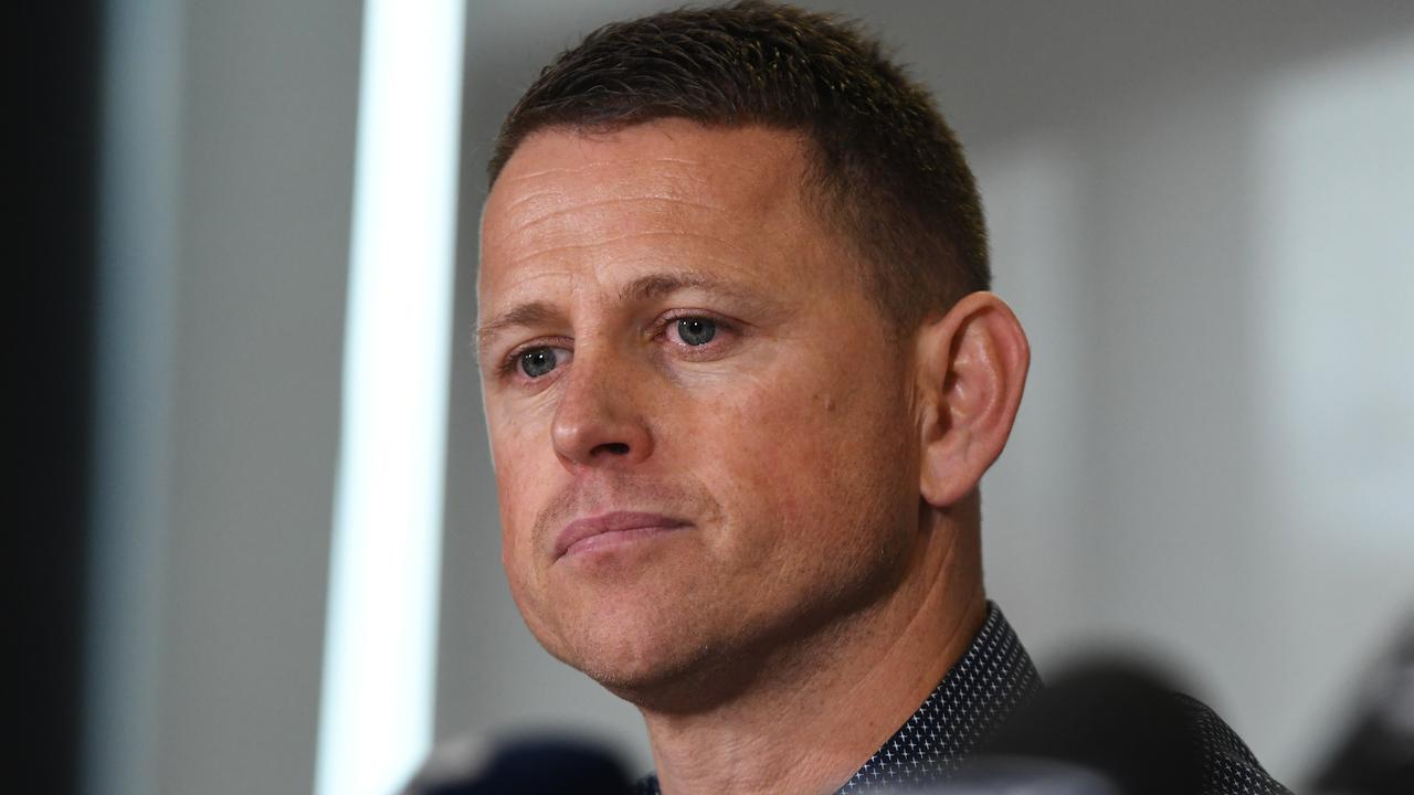 Brendon Bolton after being sacked by the Blues. Picture: AAP Images