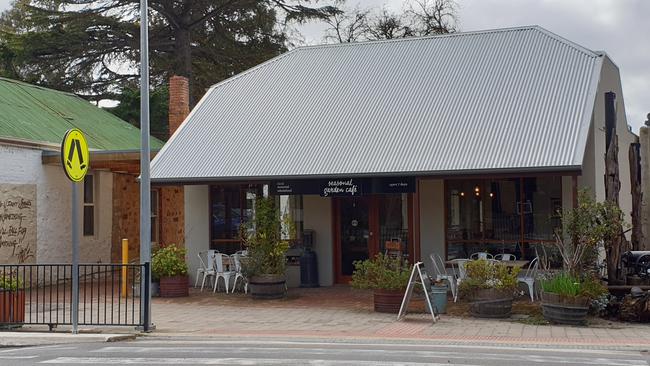 The closed Seasonal Garden Cafe at Hahndorf. Picture: Renato Castello