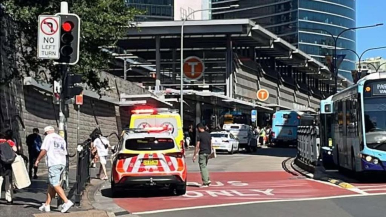 Emergency services were called to the shopping centre about 4pm. Picture: 7 NEWS