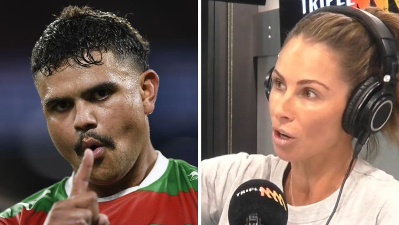 Candice Warner defended Latrell Mitchell.
