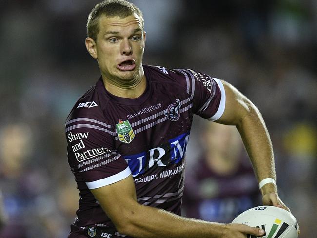 Tom Trbojevic came off limping after starring for the Sea Eagles.