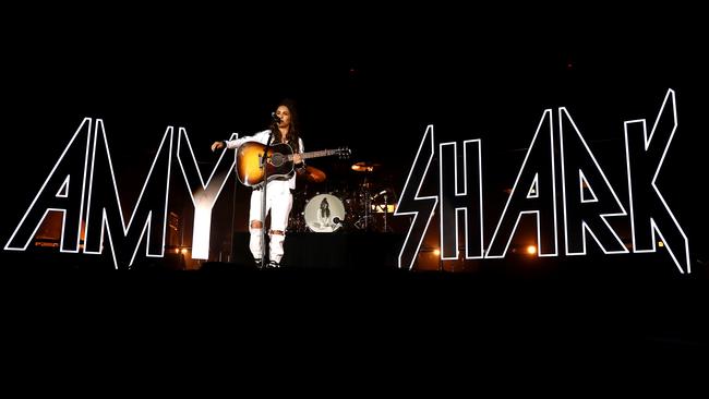 Amy Shark performing at Bluesfest 2022. Picture: Jane Dempster