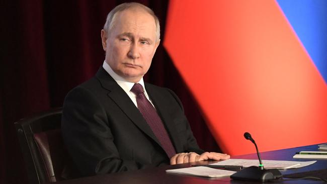 Russian President Vladimir Putin. Picture: AFP