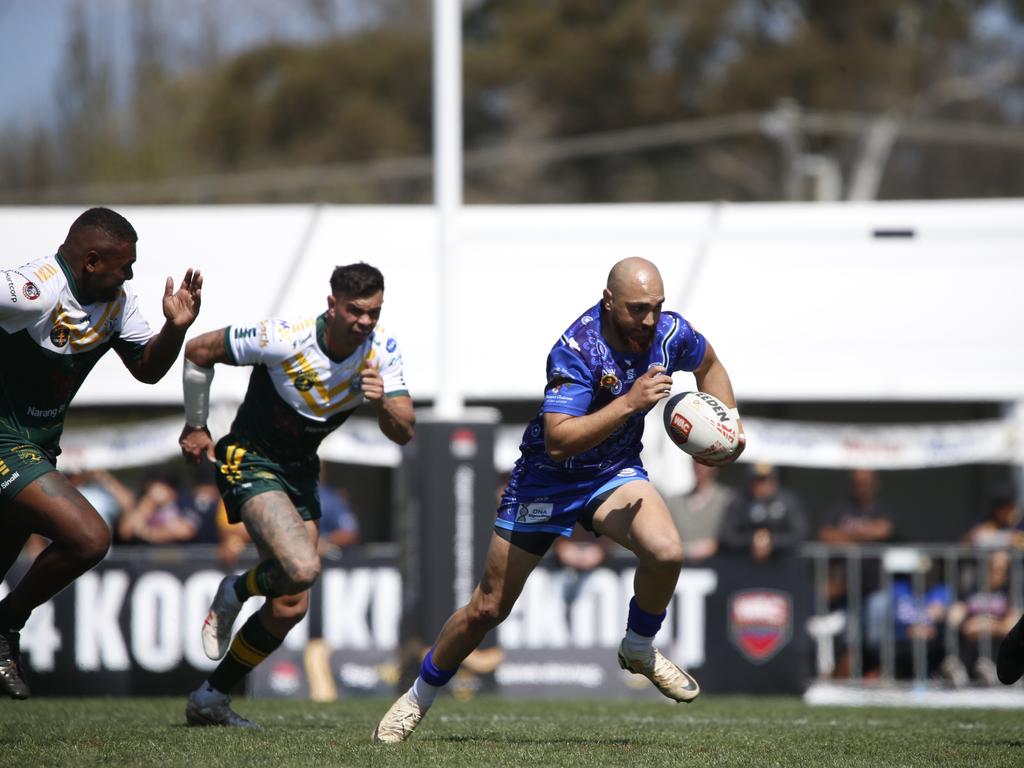 Koori Knockout Day 3 Mens opens Campbelltown V BOURKE Sunday, 6th October 2024, Location: Hereford St, Bathurst NSW 2795, Australia, Picture Warren Gannon Photography