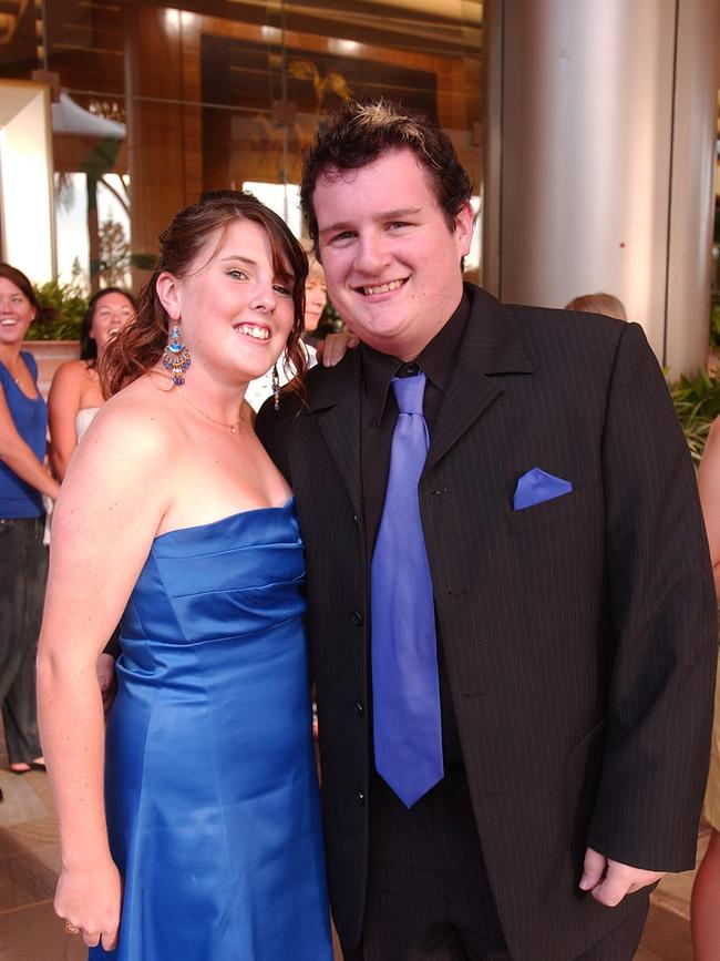 Palm Beach Currumbin High School formal at Conrad Jupiters Casino. Naomi Allen and Kyl Churchill. Reporter: Ben Dillaway