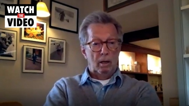 Eric Clapton likens COVID vaccine to 'mass formation hypnosis'