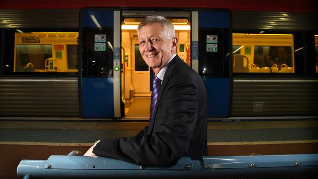 Keolis Downer CEO David Frank at the Adelaide Railway Station in October, 2020. Picture: Tricia Watkinson