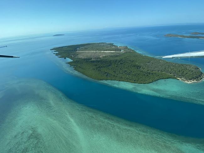 Hicks island, 600km north of Cairns, is on the market.