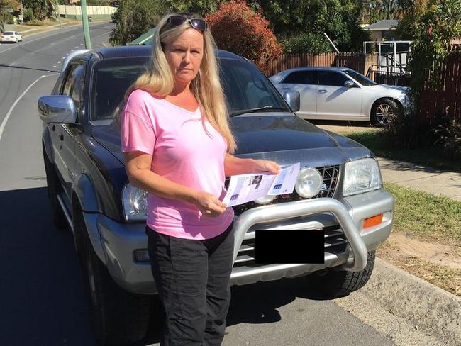 Vicki Buckley in front of her Edens Landing home.