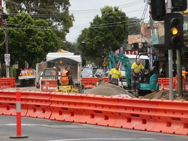 Work has begun on the ‘Mentone Renaissance’. Picture Norm Oorloff