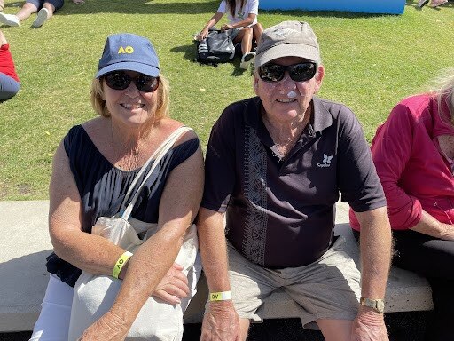 Peter and Tricia. Picture: Athos Sirianos