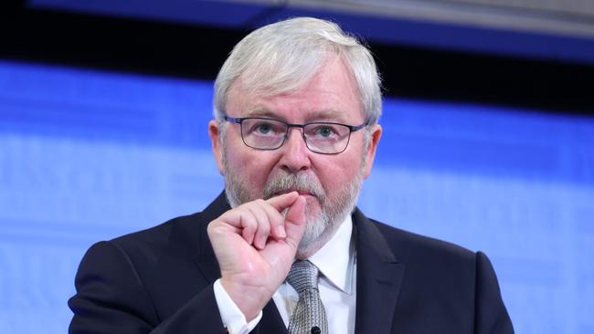 Former Prime Minister Kevin Rudd. Picture: Gary Ramage