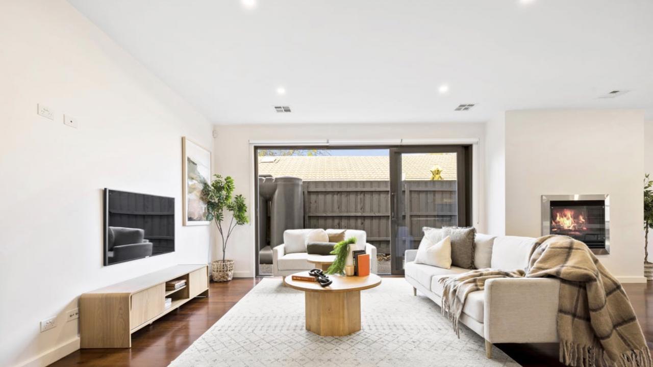 An electric fireplace, ducted climate control and quality finishes provide year-round comfort with style.